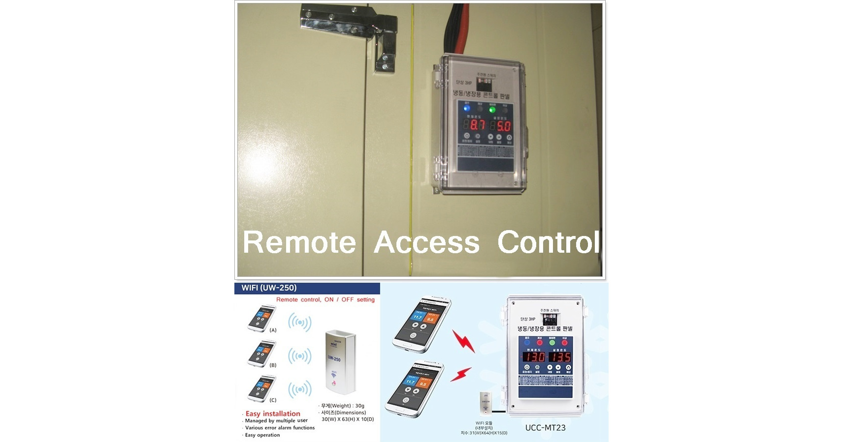 Refrigeration - Refrigerator / Freezer Walk-In WiFi Monitoring